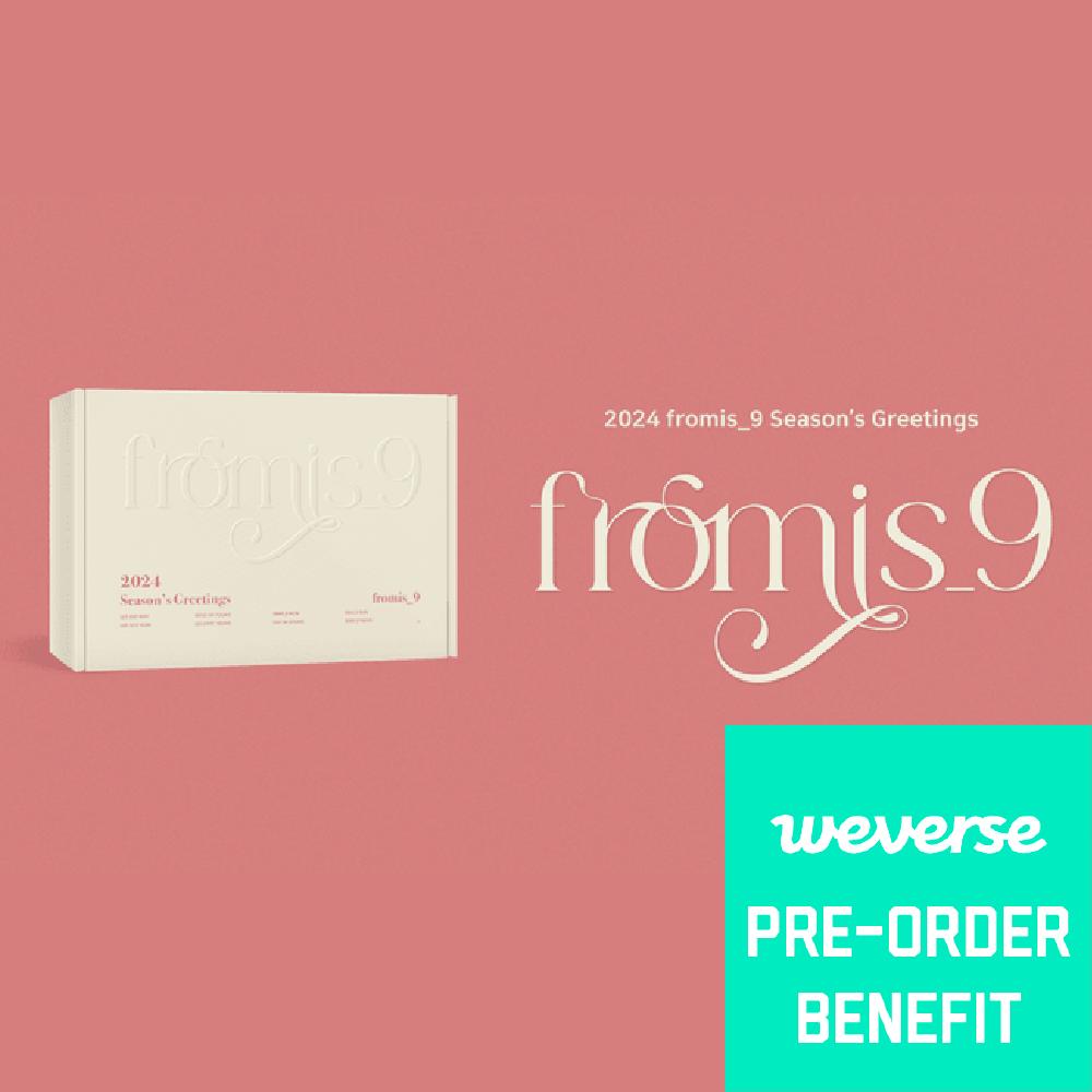 

Предзаказ 2024 fromis_9 Season's Greetings + POB