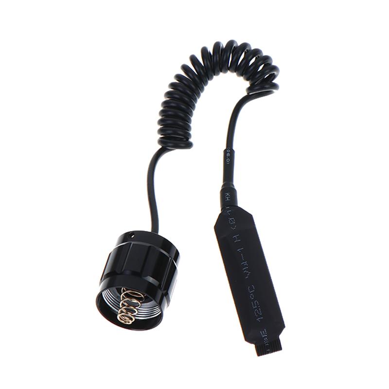 Button Switch Remote Pressure Case Controller For 501B LED Flashlight Torch Switch Accessories