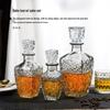 Transparente Glasflasche für Baijiu, Whiskey, Wein – Versiegelt und Perfekt für die Heimbrauerei.