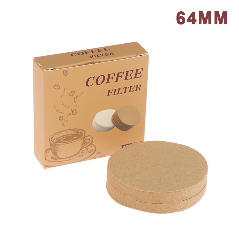 100Pcs Coffee Filter Paper Espresso Paper Filters 54/56/60/62/64/68Mm Puck Screen For Portafilter Machine Tools
