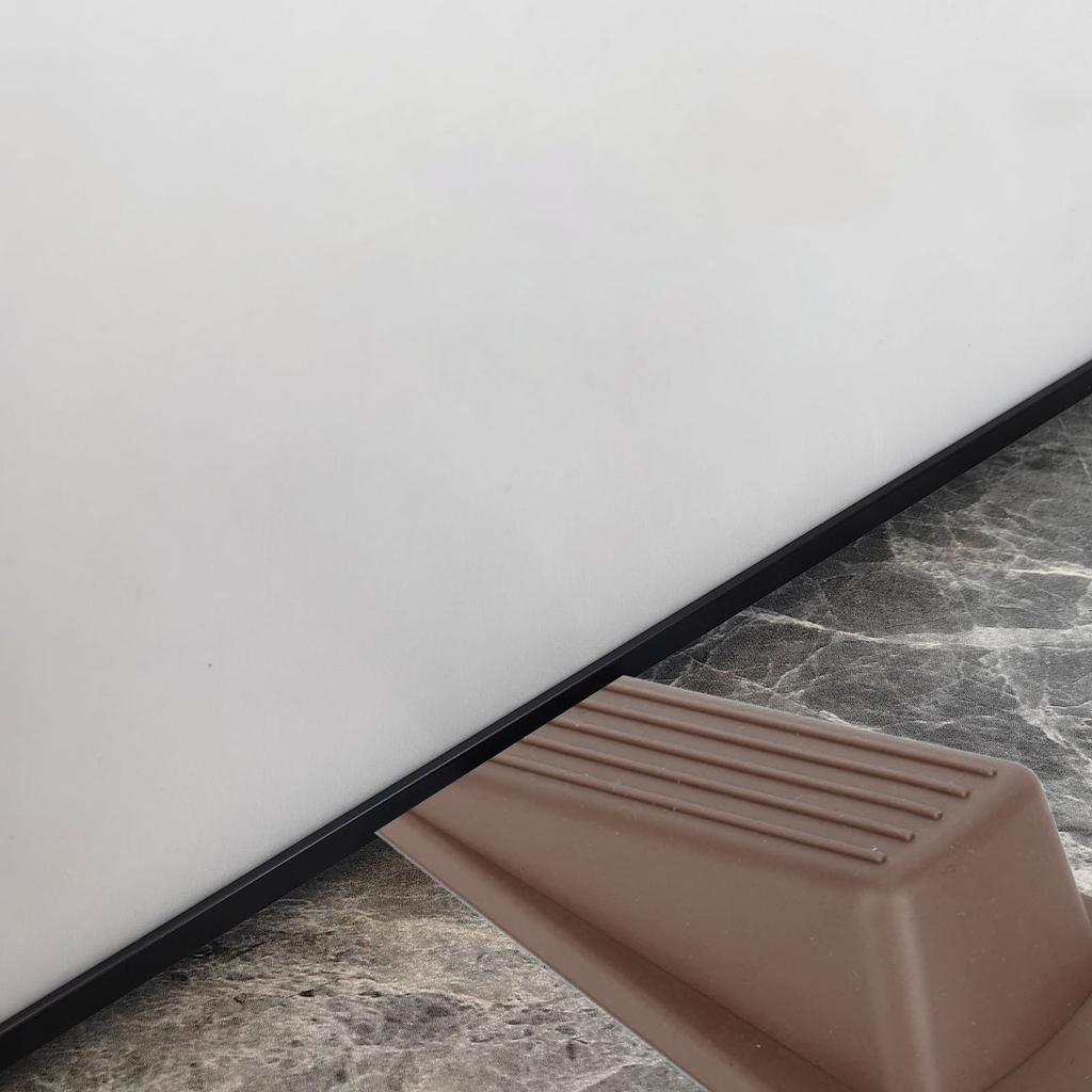 6 buc. Opritoare de ușă Groase Flexibile Stivuibile Anti-Deformare Pană de ușă pentru Spațiu de 1,2 in