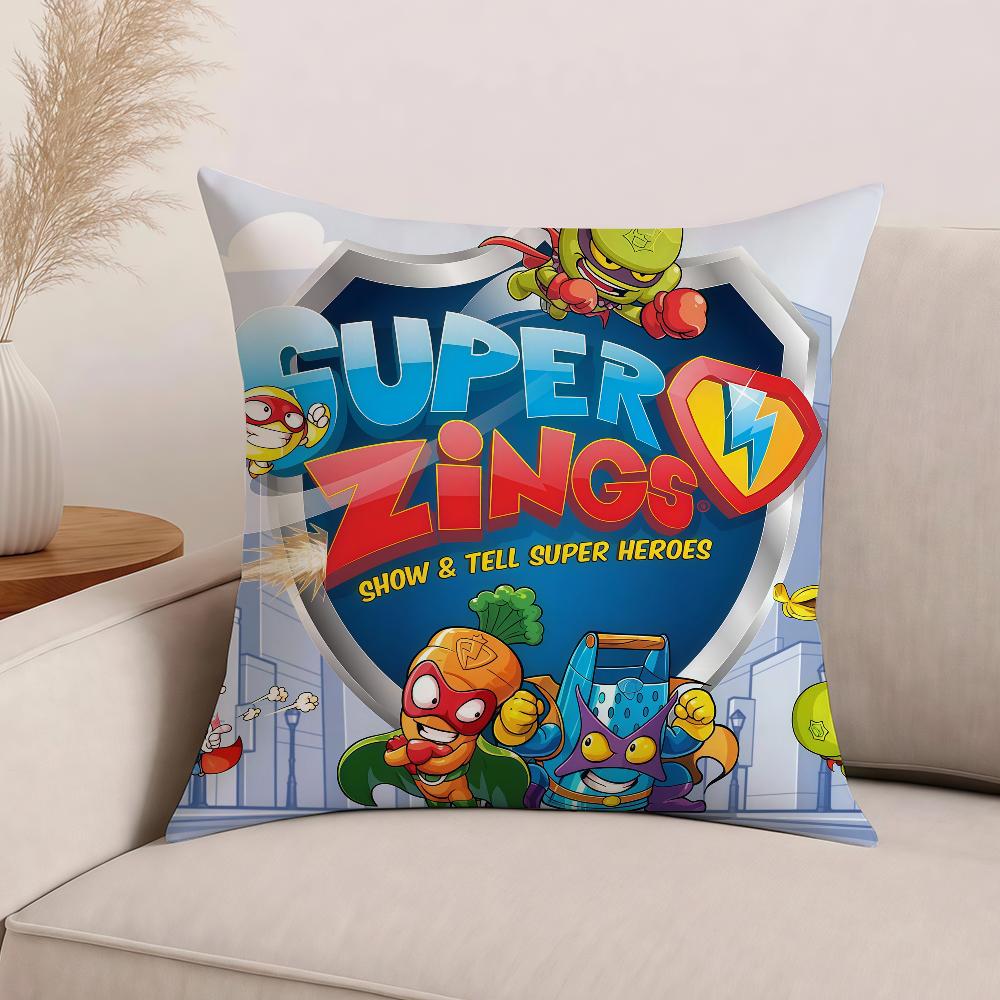 

Cartoon S-SuperZ-Zings Pillow Case Office Cushions Suitable For Sofa Car Bedroom Decorative Cushion Cover 30cm x 30cm