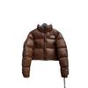 Women's 1984 North Face Down Jacket: Short, Thickened, Stand-Up Collar, Winter Streetwear