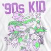 NICKELODEON Unisex Adult 90s Kid Sweatshirt