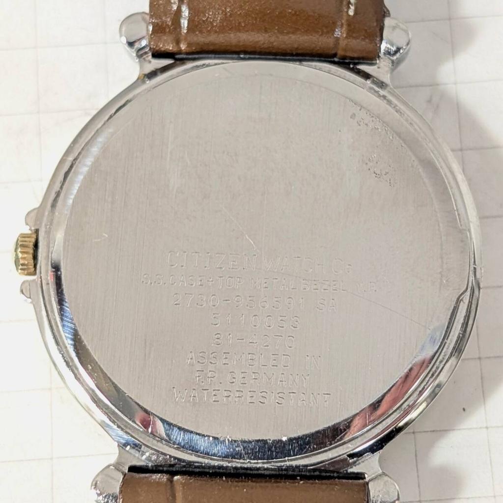 Citizen EXCEED Unisex Battery and Strap Watch, C-20