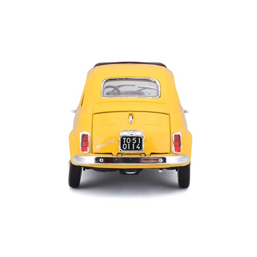BURAGO Fiat 1965 (Yellow) [Parallel Import]
