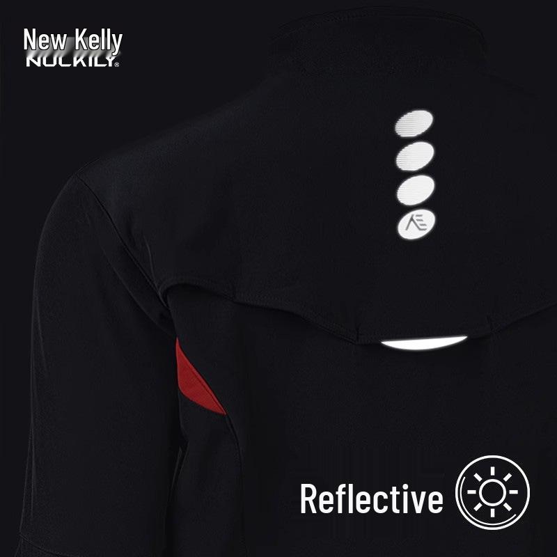 NUCKILY Unisex Winter-Radanzug - Winddichte Fleecehose für Wärme und Mountainbiking