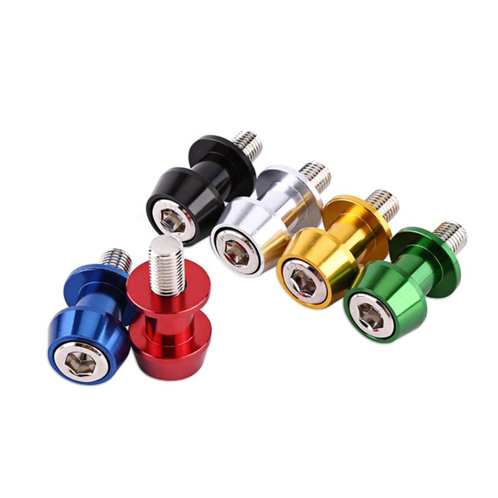 Universelle Legierung Schwingenarm Slider Spulen Ständer Schraube für Motorrad Koffer 3 Rad Sportroller