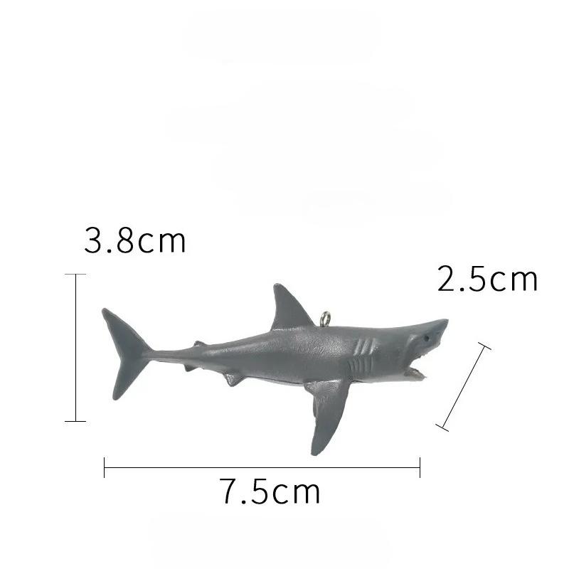 1 Pièce Décor d'Aquarium Requin - Ornements Statue Requin Océanique Flottante pour Aquarium Aquascaping Artisanat