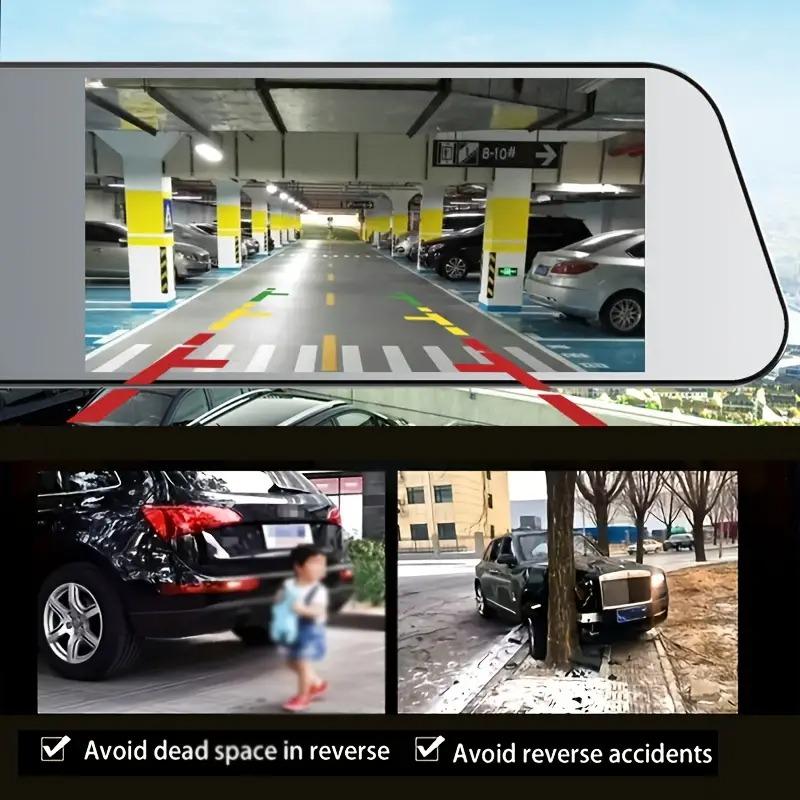 Dual-Lens Car Dvr 1080P Mirror Dash Cam for Cars Camera for Vehicle Video Recorder Front and Rear Camera Dashcam Car Accsesories