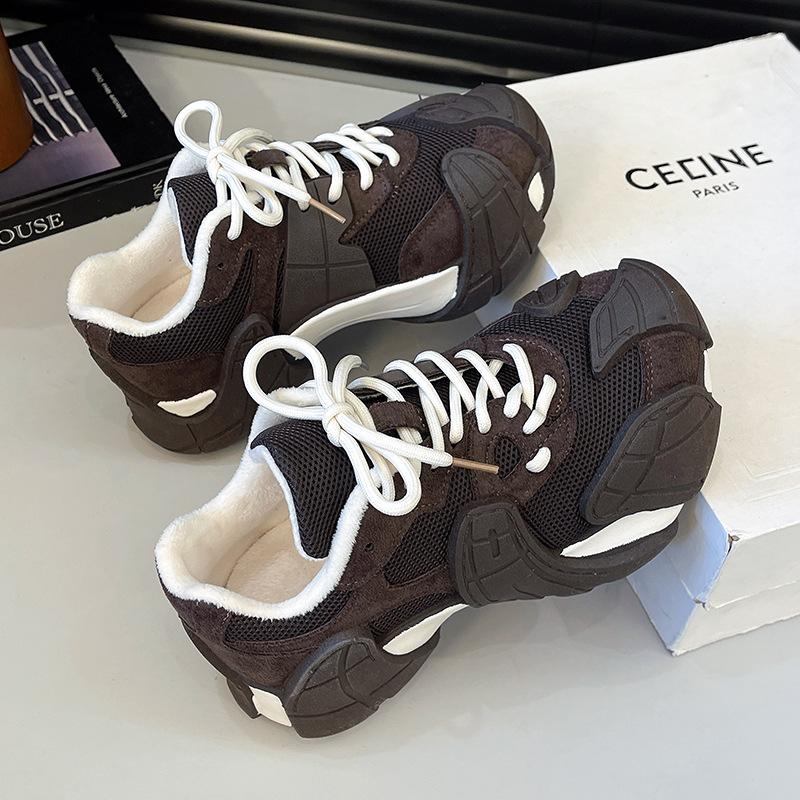 Lightweight and Versatile Dad Shoes Women's Autumn 2025 New Trendy Mesh Versatile Casual Shoes Platform Casual Sports Shoes