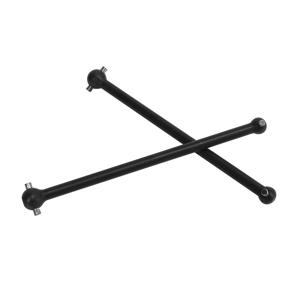 2 Pcs 107mm Steel Rear Driveshaft Dogbone For ARRMA 17 18 RC Car Replacement Repaire Part Black
