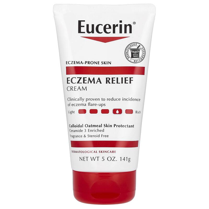 Eczema Relief Cream, Fragrance Free , 5 oz (141 g)
