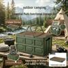 Coffre de rangement pliable pour camping en plein air
