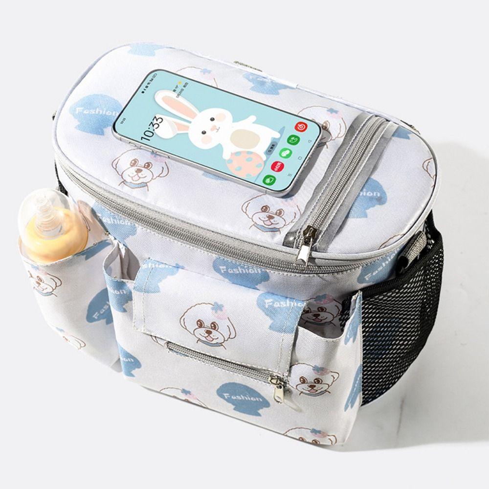 Oxford Cloth Baby Pram Organizer Large-capacity Mommy Bag Stroller Accessories