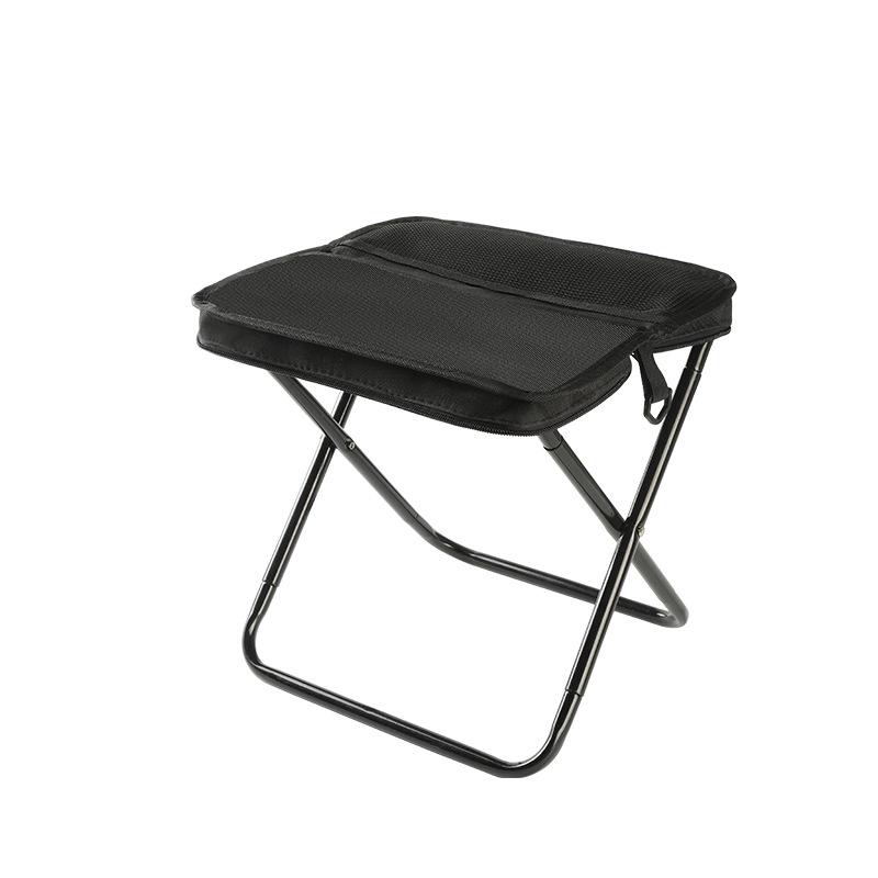 Multifunctional Portable Folding Stool: Outdoor Crossbody Bag, Clutch, Travel Chair for Camping, Fishing, and High-Speed Rail Queue.