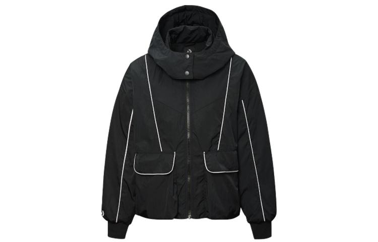 Converse Down Jacket Women s Black 10020547-A01 L