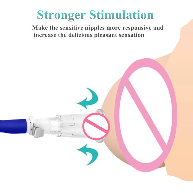 Female Manual Clitoral Pump Vacuum Pump Sucking Set Acrylic Cylinder Nipple Vagina Suction Cup Supplies Adult Erotic Sex