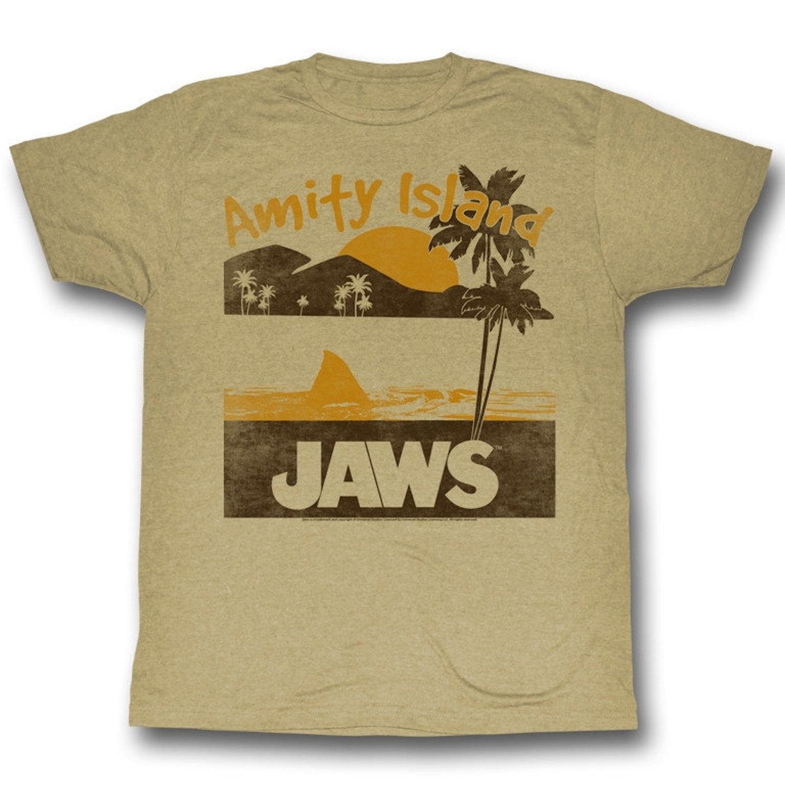 Jaws Random Natural Adult T-Shirt 4XL