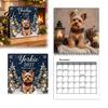 Funny Puppy Pictures Yorkshire Terriers 2027 Wall Calendar, Dog Theme 12 Month Calendar with Cute Yorkie Photos, Spiral Binding Hanging Planner