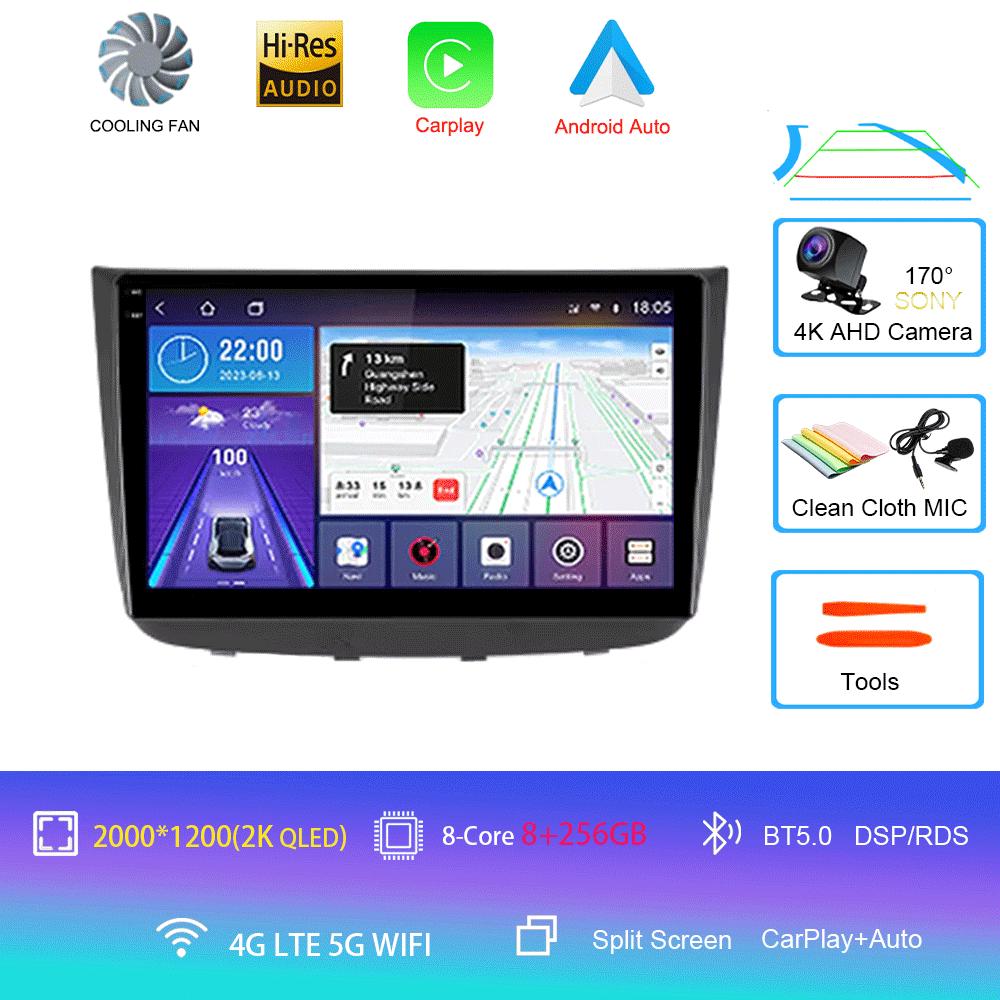 Android 14 For Mercedes-Benz Vito 2 Viano 2 W639 2003 - 2015 Multimedia Video Player Car Radio Navigation Stereo GPS