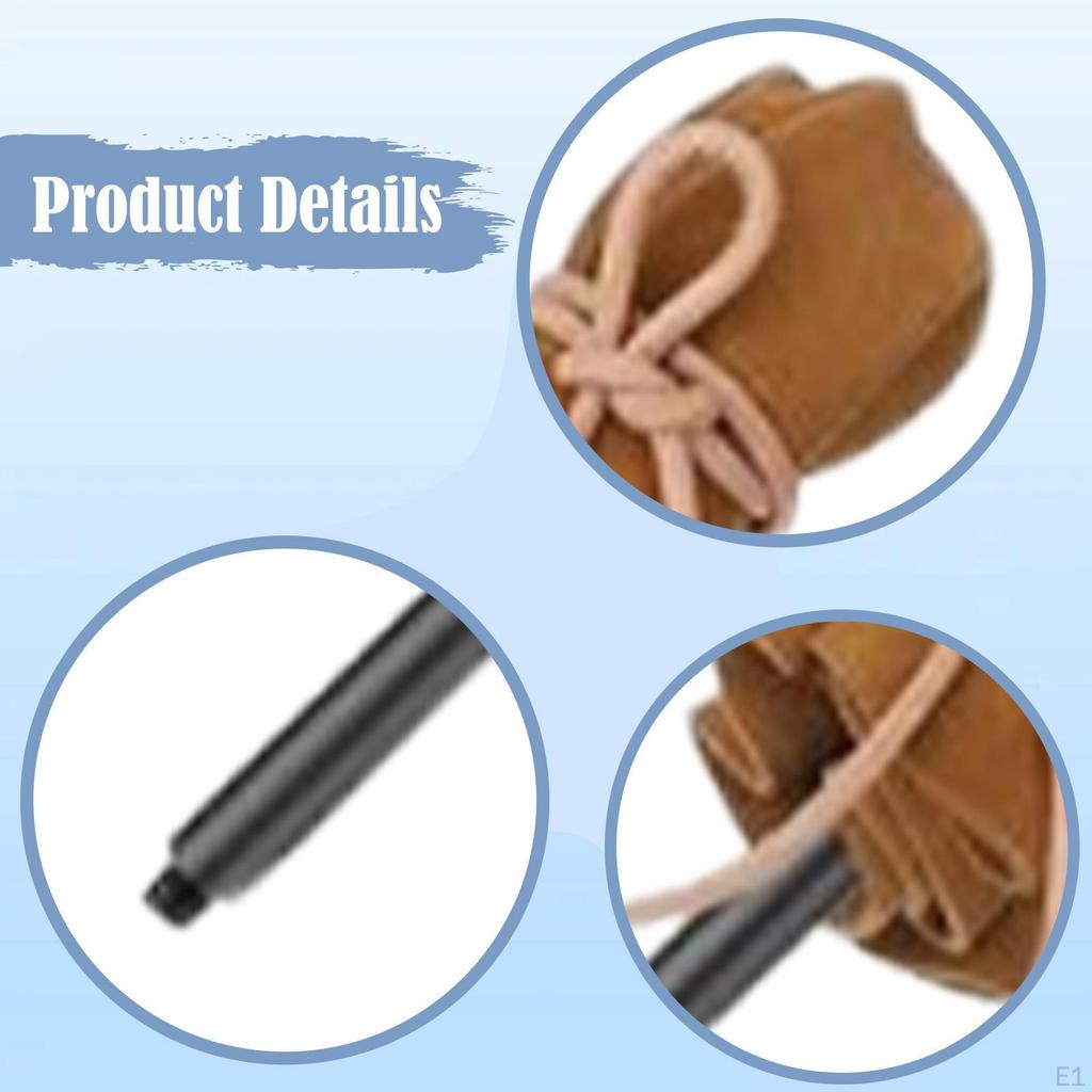 Mahlstock für Künstler Künstlerhandauflage Professionell Tragbar Aluminium mit Kunstleder