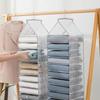 1set-Hanging wardrobe clothing organizer home layering fabric organizer bag separator bag storage and hanging bag
