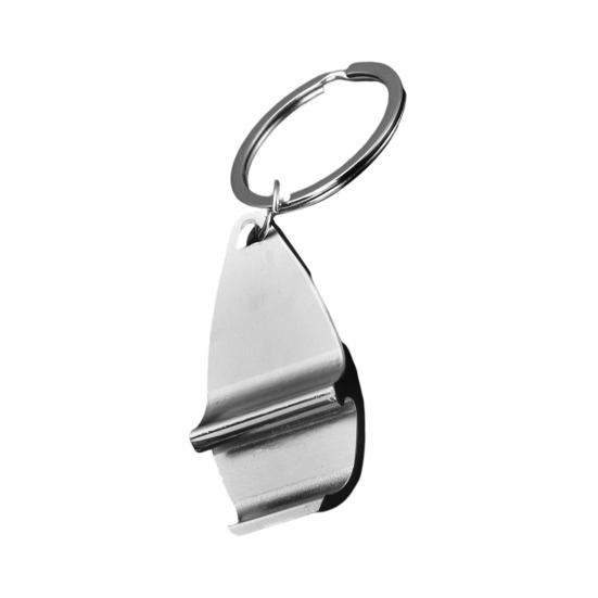 Bottle Opener Stainless Reusable Anti-break Steel Cute Key Chain Beer Bottle Opener