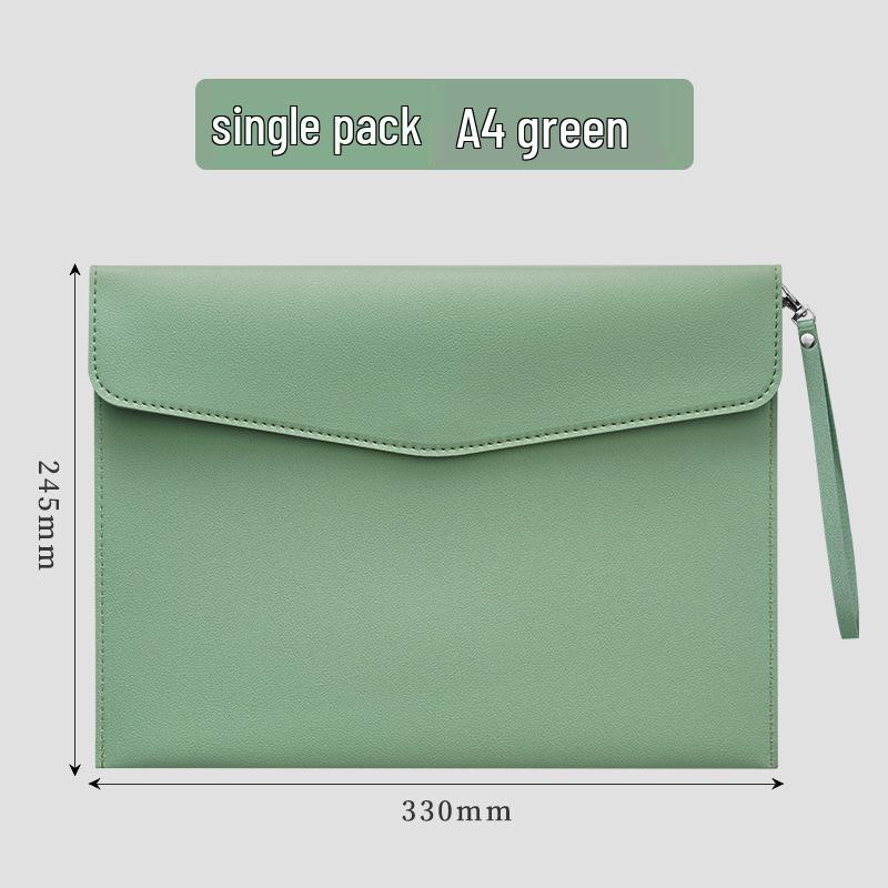 A4 Leather Business Conference Folder with Custom Logo