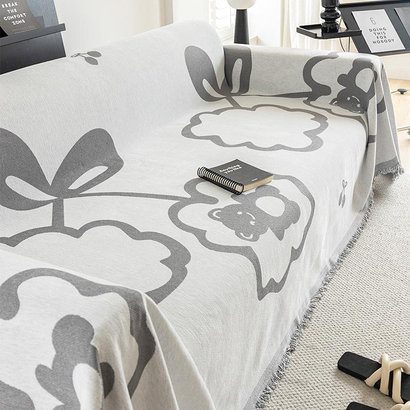 

Chenille Hair Towel Four Seasons All-inclusive Sofa Cover Dust Cover Living Room One-piece Sofa Cover 180*130cm
