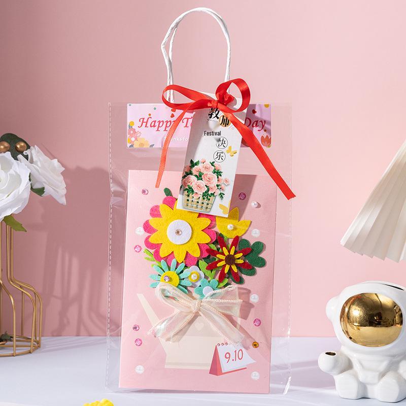 DIY 3D Teacher s Day Thank You Card Kit for Kids - Creative Handmade Greeting