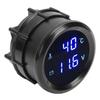 Digital Dual Water Temp Voltmeter 1 8 Inch NPT Thread 52mm 2 in 1 Car Voltmeter and Water Temperature Gauge