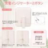 Browgrow Actress Tabletop Mirror with LED Makeup 3 Color Brightness Adjustable Charging Mirror, Mirror, Three-Sided Light, Mirror, Foldable,