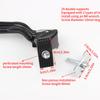 Bicycles Foot Stand for Road Bicycles, Double Leg Bike Kickstand Parking Rack Aluminum Alloy Double Leg Bikes Kickstand