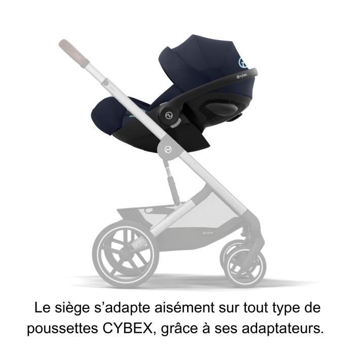 Siège auto i-size Cloud G Cybex Gold - 40 à 87 cm - naissance jusqu'à 13 kg - jusqu'à 2 ans - Ocean blue Navy Blue (Plus)