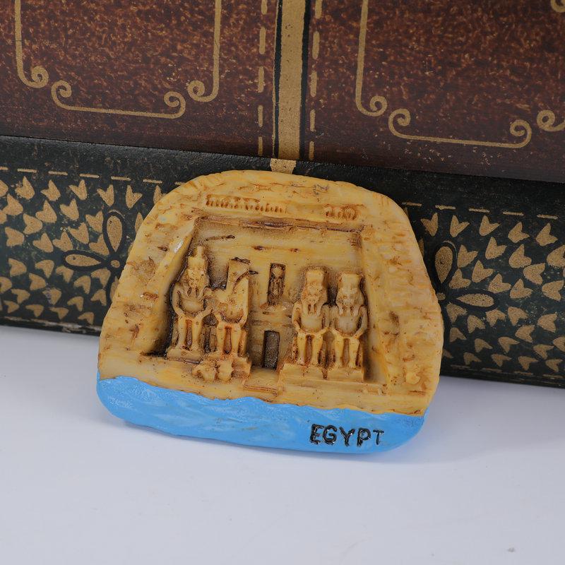 Magnete da Frigorifero Souvenir 3D Piramide e Faraone d'Egitto