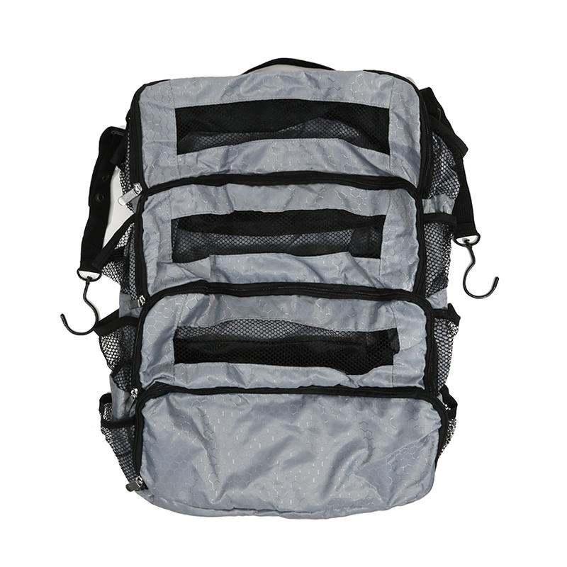 

Travel Suitcase Organizer Bags High-capacity Luggage Organizer Hanging Packing Cube Closet Collapsible Storage Bags Clothes светло-серый