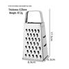 Wutuo Stainless Steel Multi-Function 4-Sided Vegetable Grater