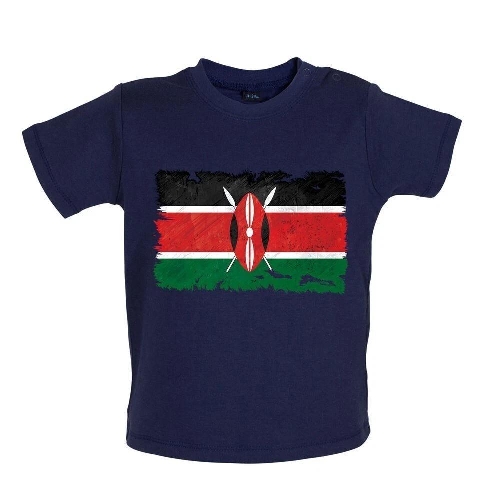 Kenya Flag - Baby / Bodysuit - Nairobi Flags World Kenyan Republic 130