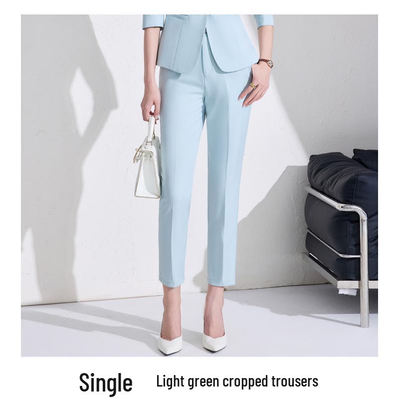 2025 Women's White Blazer: High-End Professional Attire with Goddess Style for the Workplace