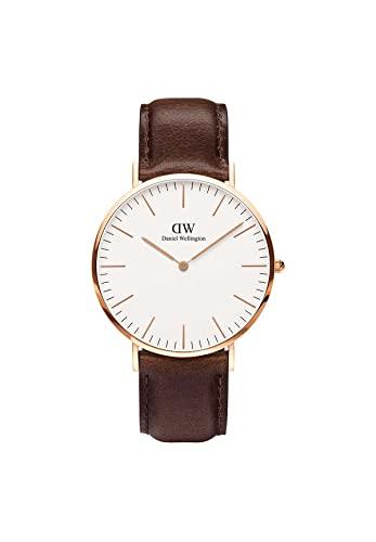 Jahr importiert Daniel Wellington DW Uhr Classic Bristol 40mm Uhr Marke stilvolle beliebte Business Leder Geschenk Freund [Official Shop/2