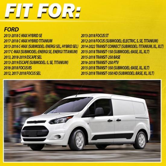 Exterior Door Handle For 2014-2018 Ford Transit Connect Front/Rear RH Back Door