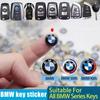 Pegatina Emblema de Aluminio para Mando de Coche 11/14mm Accesorios Para BMW 50th Kith F30 F10 E90 E34 E53 E61 E62 E93 GT X3 E46 X5 X6 E30