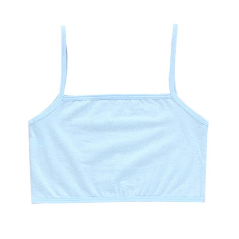 Girls Training Bra Kids Underwear Cotton Your Girls Vest Crop Top 8-14Y