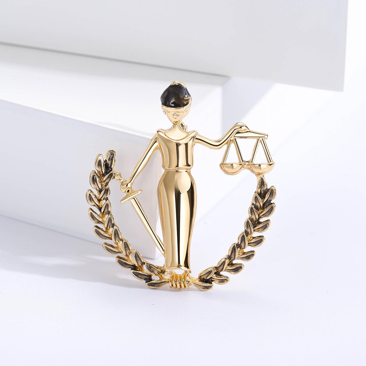 

Enamel Constellation Brooches for Women Libra Characters Pins Event Party New Year Gifts Backpack Decoration Clothes Accessories
