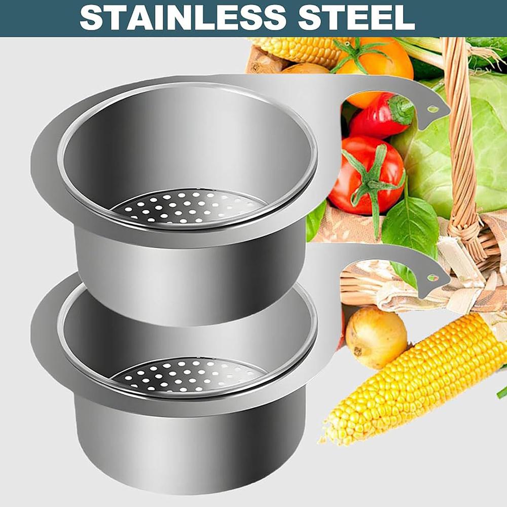 Kitchen Sink Drain Strainer Faucet Hanging Filter Basket for Fruit Vegetable