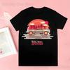 Back To The Future Delorean T-shirts Men Summer Graphic Tees Funny Shirts For Man Tshirts Crew Neck Harajuku Tops