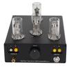 Vacuum Tube Preamplifier Aluminum Alloy Case Anti Interference Phono Preamp for Record Player US Plug 110V