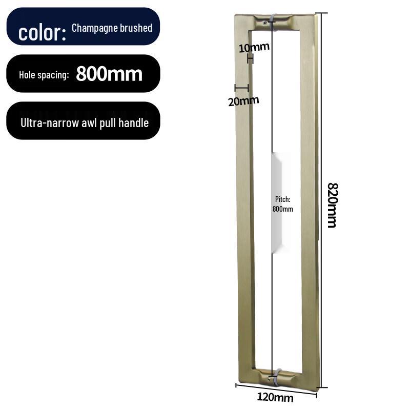 

304 Stainless Steel Shower Door Handle