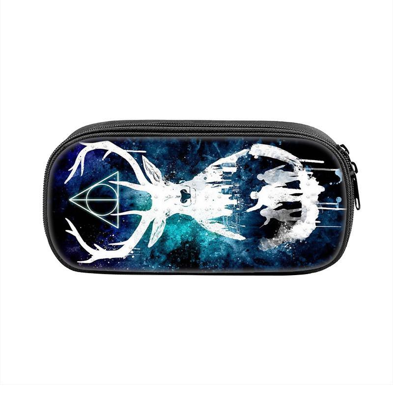 Harry Potter School Stationery Bag With Nylon Material For Students And Gift Use